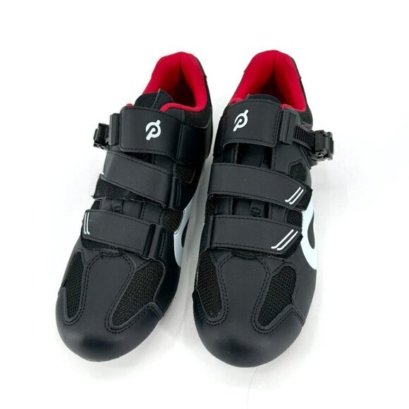 Peloton Cycling Black Adjustable Bike Delta Compatible Bike Cleats 45 Shoes NEW - Picture 2 of 8